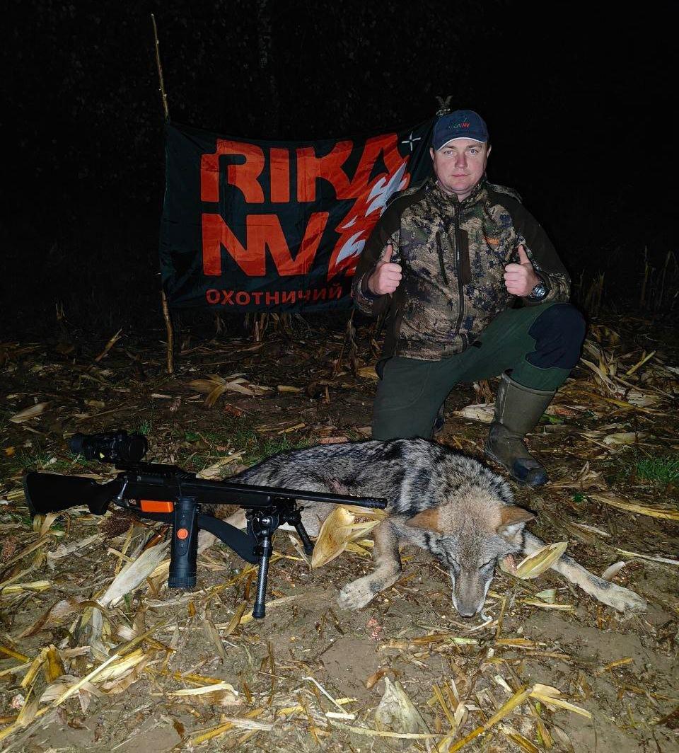 Hunters' Success: Wolf population control with RikaNV thermal imaging scopes