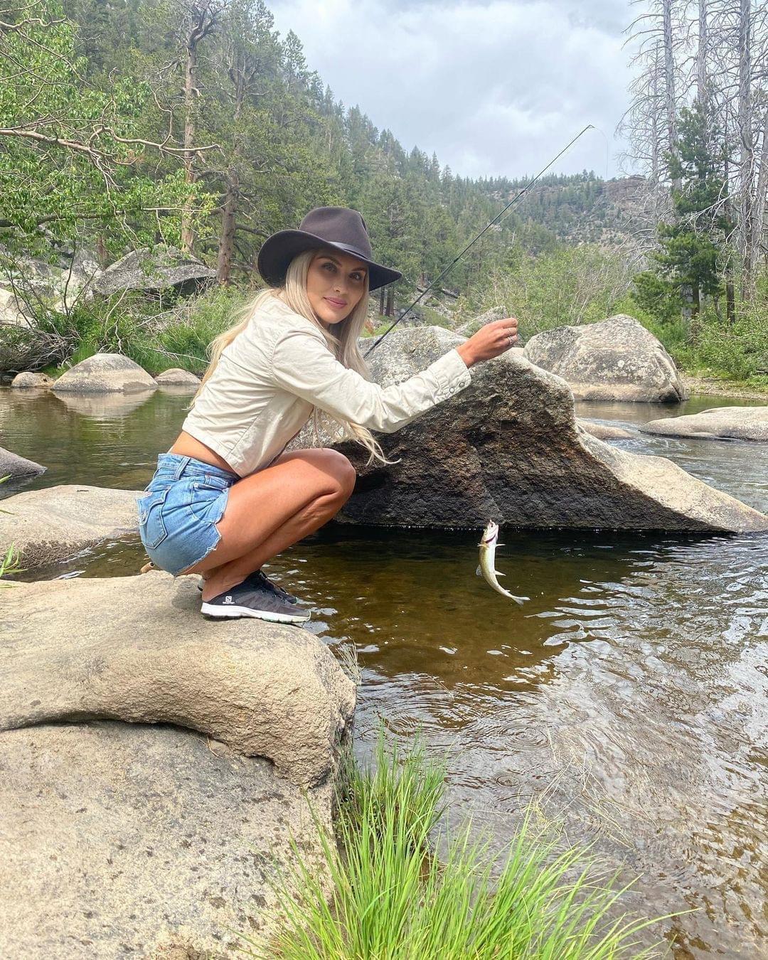 That's the biggest fish I've ever caught.