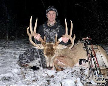 Congratulations to our buddy Wyatt from The Wild Outdoors who recently took this amazing Iowa buck after having a few years of pictures and sheds.