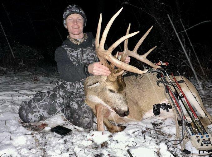 Congratulations to our buddy Wyatt from The Wild Outdoors who recently took this amazing Iowa buck after having a few years of pictures and sheds.