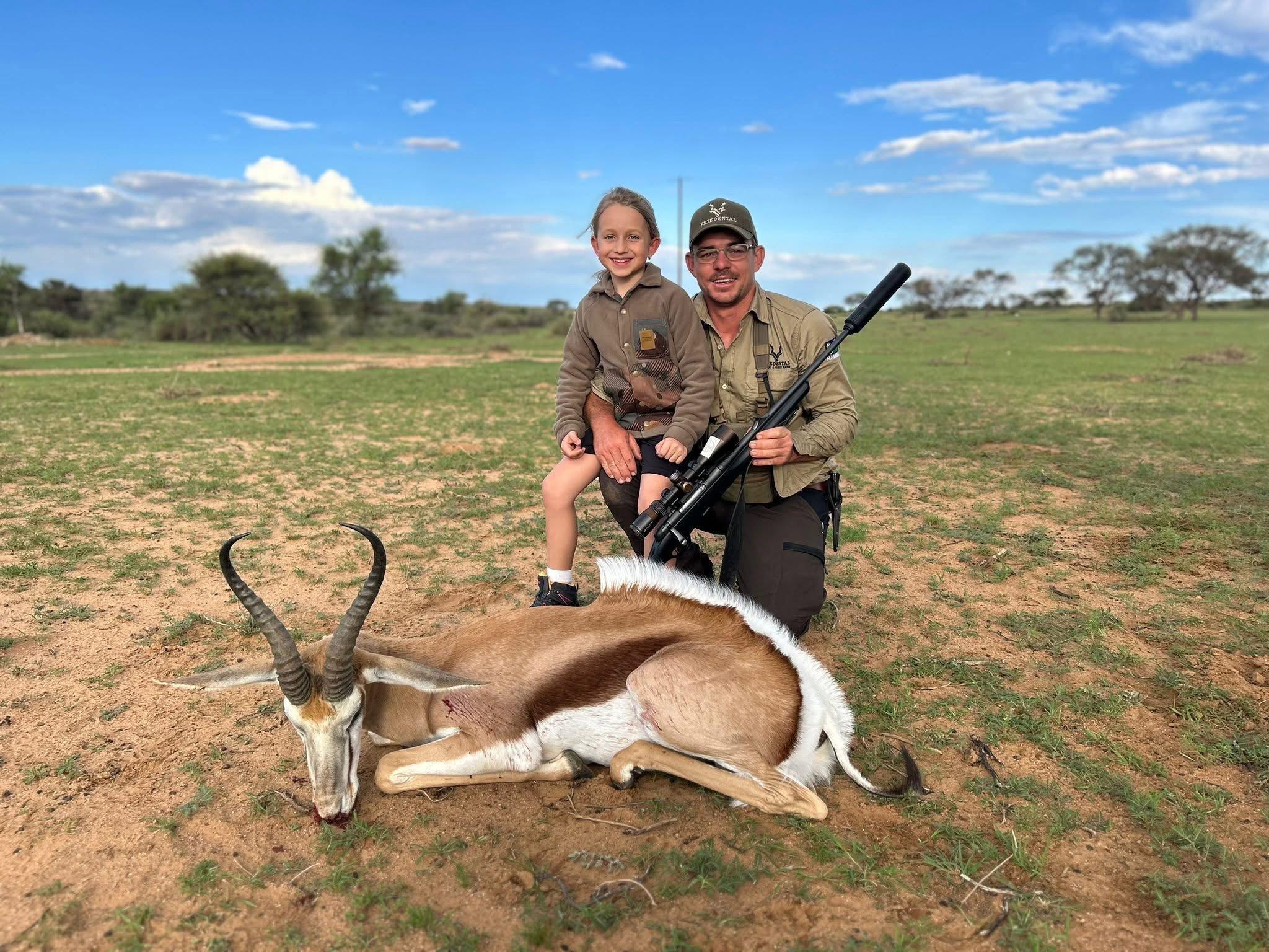 Ending an excellent safari like this in Namibia with longterm clients and and friends at Friedental Hunting and Guestfarm in association with Marko Sibold Hunting Safaris.
