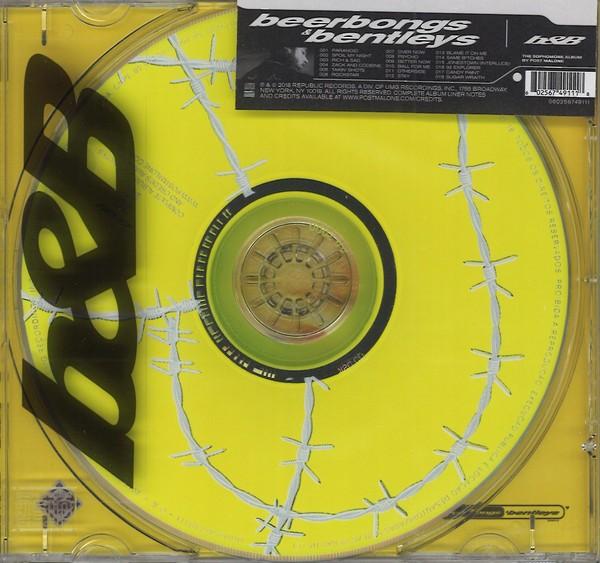 Beerbongs & bentleys is Post Malone’s second studio album and first #1 album on the Billboard 200.