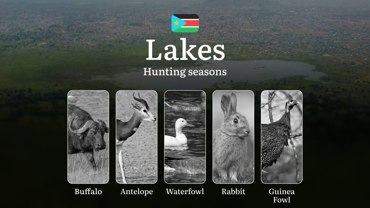 Hunting Dates in Lakes, South Sudan: Game Seasons and Animal Movements, Licensing and Application Steps, Legal Restrictions and Seasonal Bans
