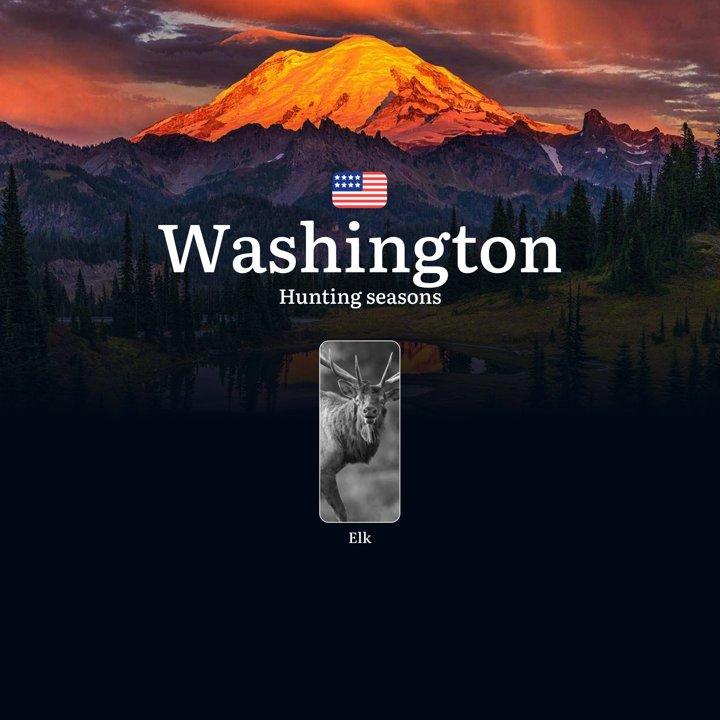 Elk Hunting Seasons in Washington State: Hunting Dates, Timing, Regulations, and Practical Tips for hunters