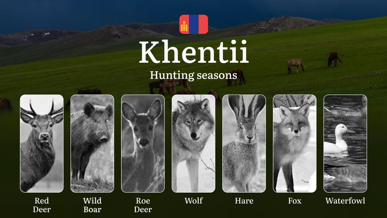 Hunting Dates in Khentii Province: Seasonality of Hunting, Timing and Regulations, Hunting Permits, Restrictions and Prohibitions