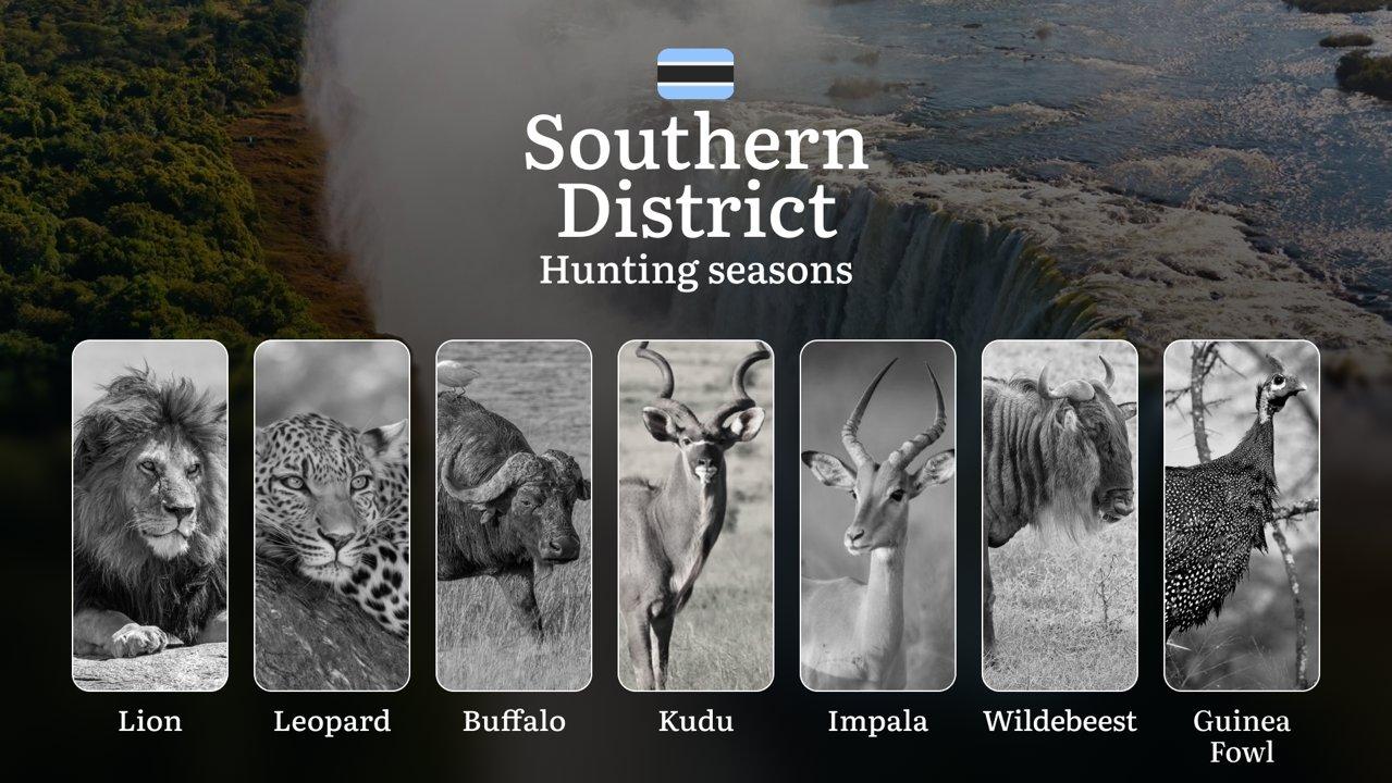 Southern District, Botswana: Authorized Game Seasons, Rules, Access Regulations, Penalties for Violations, Preparation Timeline, and Equipment Checklist

Southern Distric