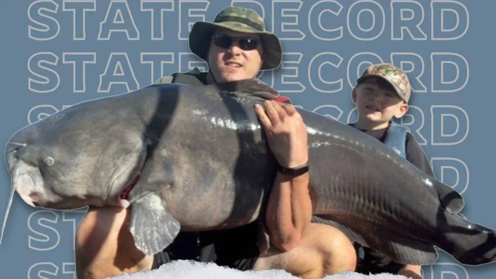 Nebraska Angler Makes History: Lands Massive 118-Pound Iowa State Record Blue Catfish Nebraska Angler Makes History: Lands Massive 118-Pound Iowa State Record Blue Catfish