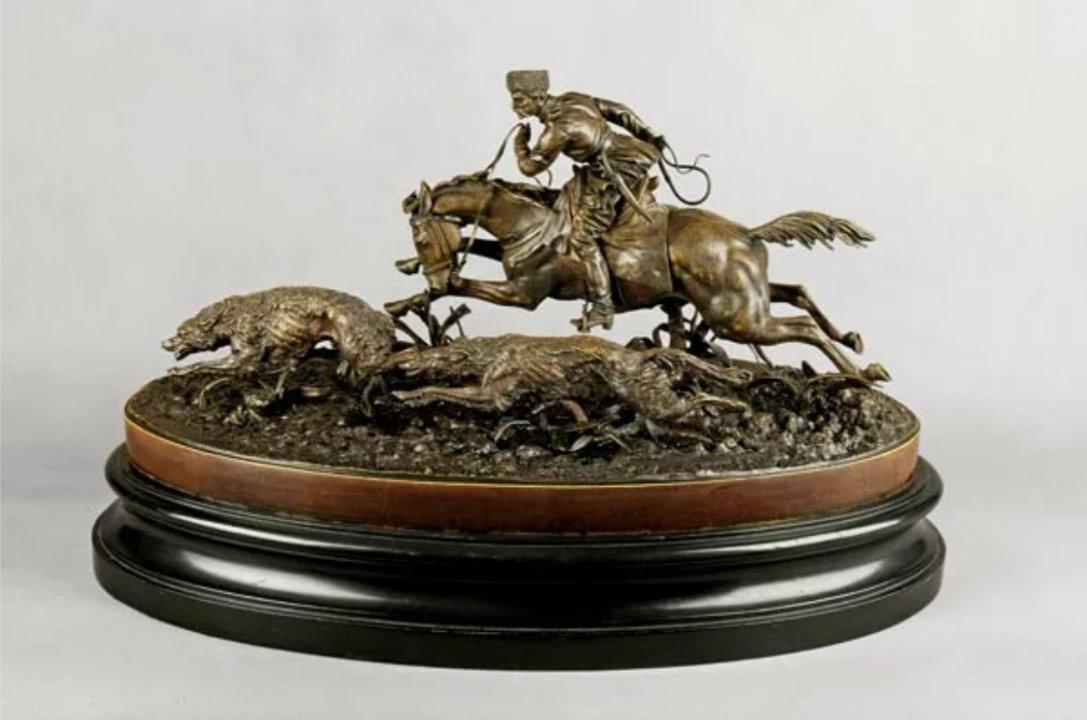 Wolf Hunting with a Borzoi (Wolf Baiting) Wolf Hunting with a Borzoi (Wolf Baiting)